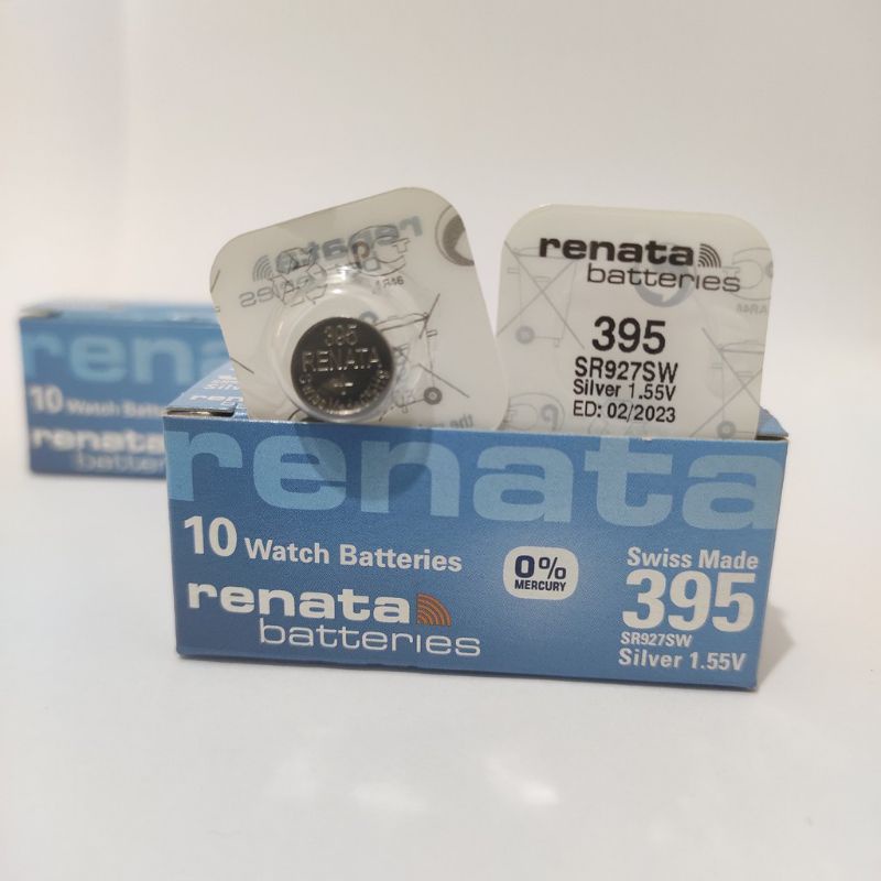 BATERAI JAM TANGAN RENATA 395 SR927SW SR 927 SW ORIGINAL BATRE RENATA
