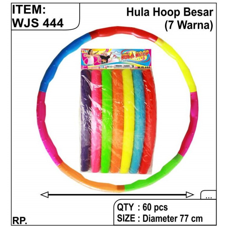 Mainan Anak Hula Hoop Ring Plastik - Hula hop - Hola Holl B.444