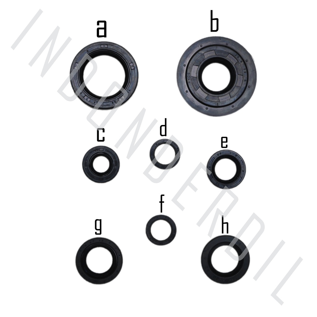 Sil-Seal Oli-Oil Assy Set-Kit-Komplit-Lengkap Vario 110 Karbu-Lama-CW