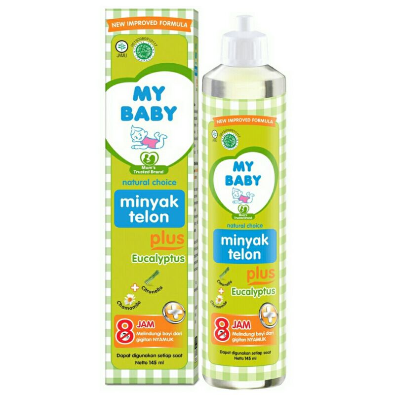 MY BABY MINYAK TELON PLUS EUCALYPTUS 150ML