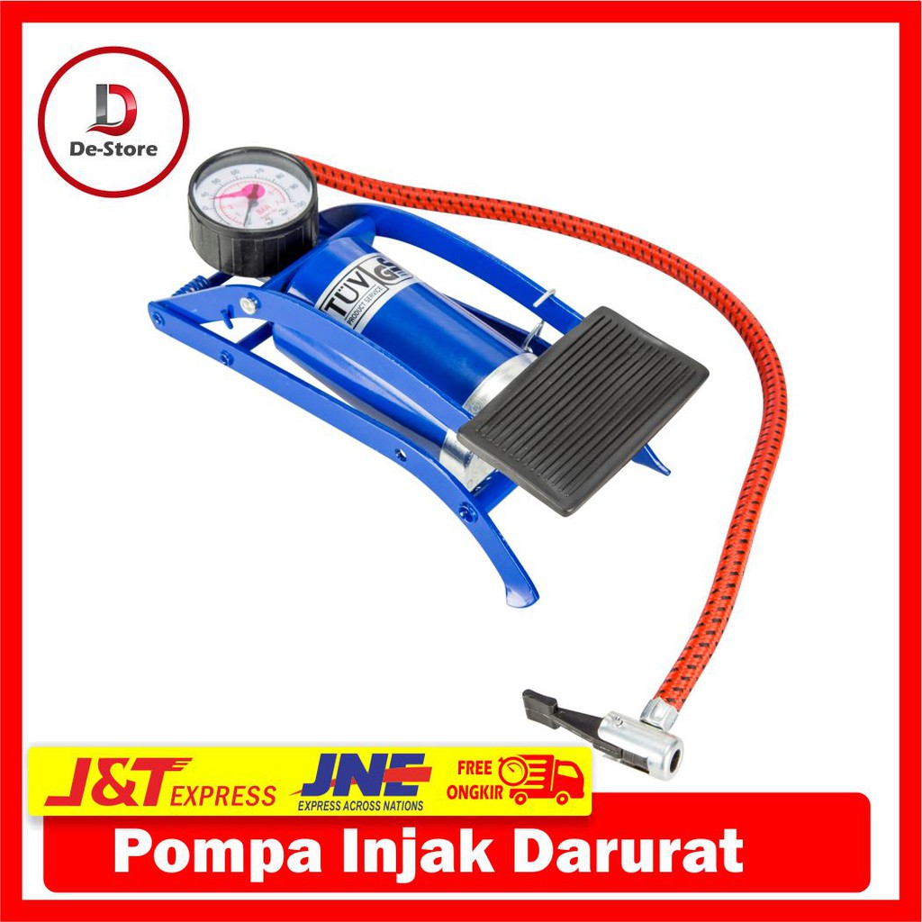 MURAH  -  Pompa Angin Injak / Pompa Mobil / Pompa motor / Pompa Kaki