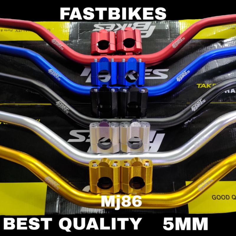 Stang Fatbar Fastbikes Tebal 5MM Universal KLX,VIXIO,CB,NMAX,PCX DLL-MJ_MOTORSHOP