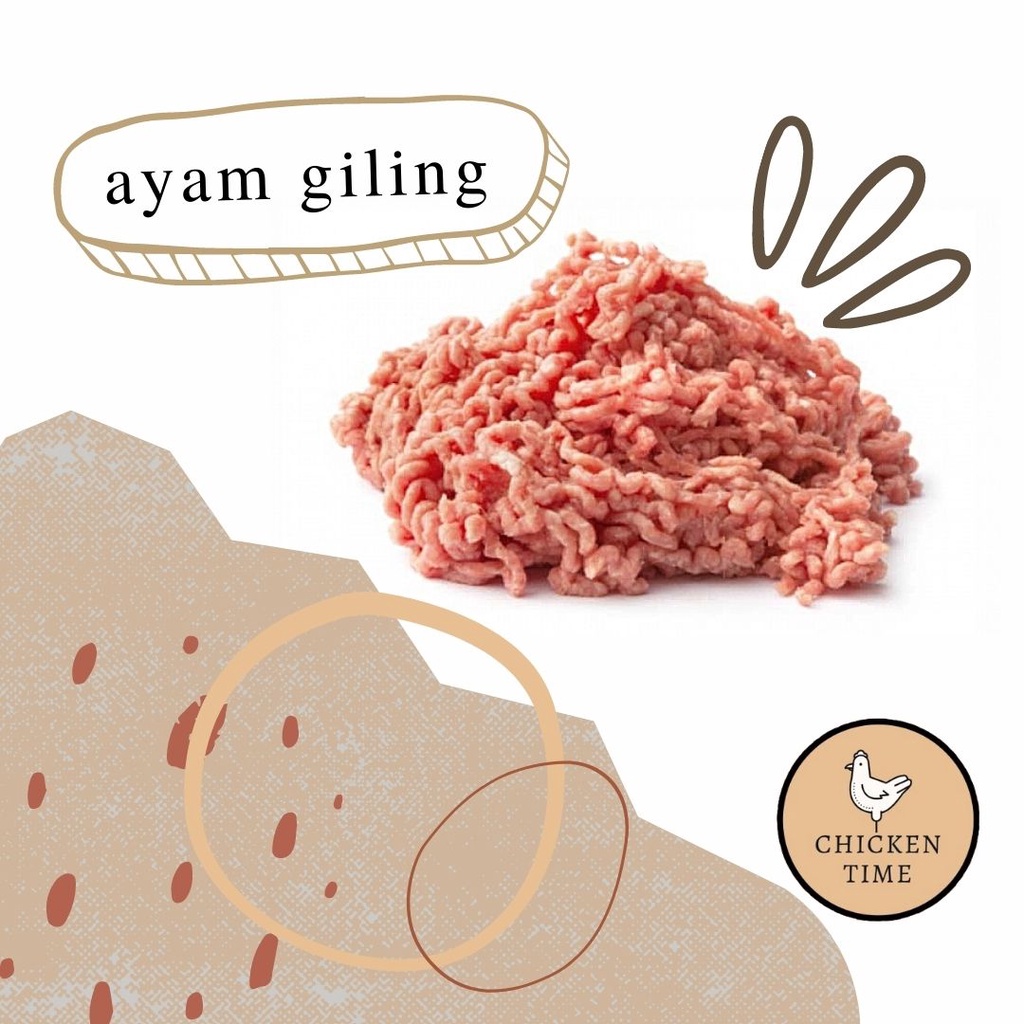 

Ayam Giling, berat 500 gram - 1 kilogram