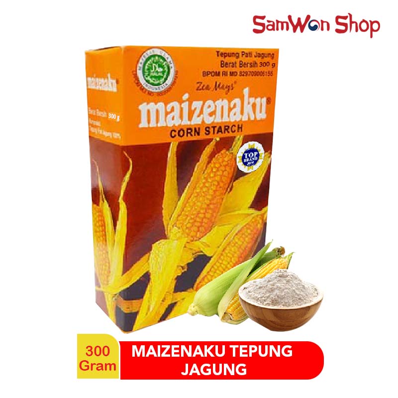 

MAIZENAKU TEPUNG JAGUNG 300 GRAM - CORN STARCH MAIZENA PATI JAGUNG 300GR