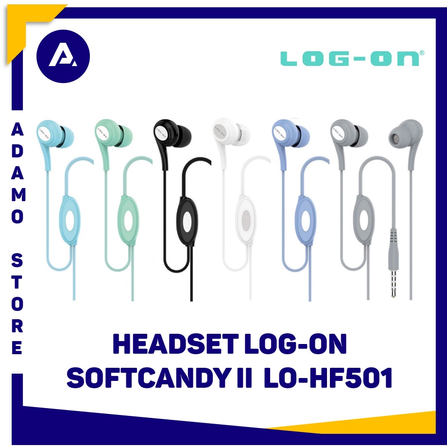 Headset / Earphone / Handsfree Log-on Softcandy II Stereo LO-HF501