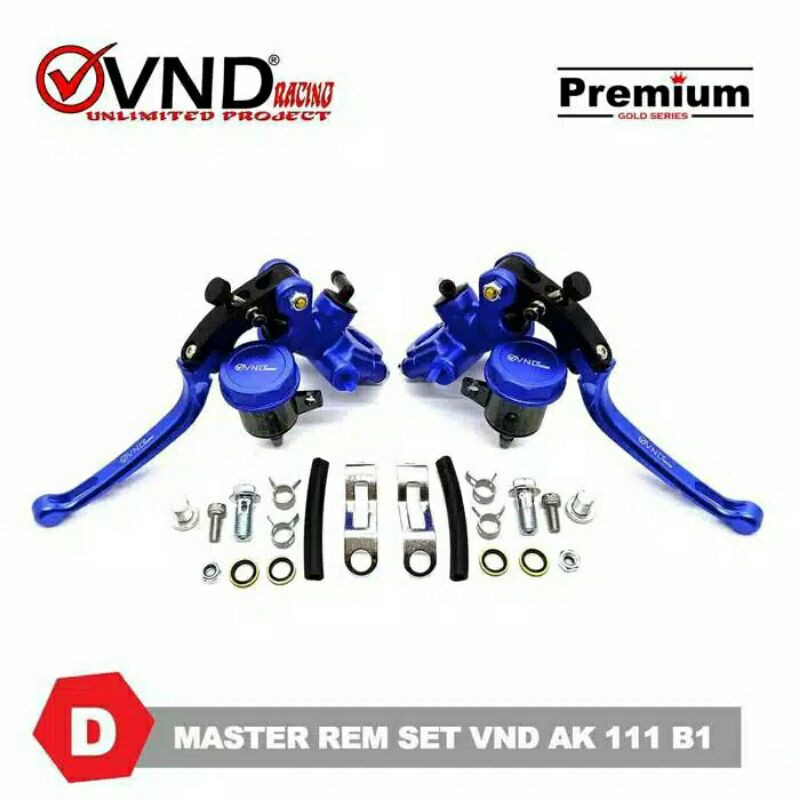 MASTER REM VND AK 111 B1 (1 SET) KANAN KIRI N MAX PCX X MAX