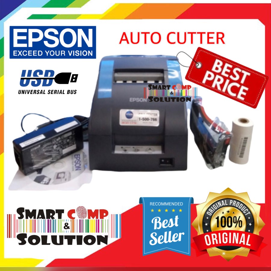 Printer Epson TMU 220B (Auto Cutter) Port USB