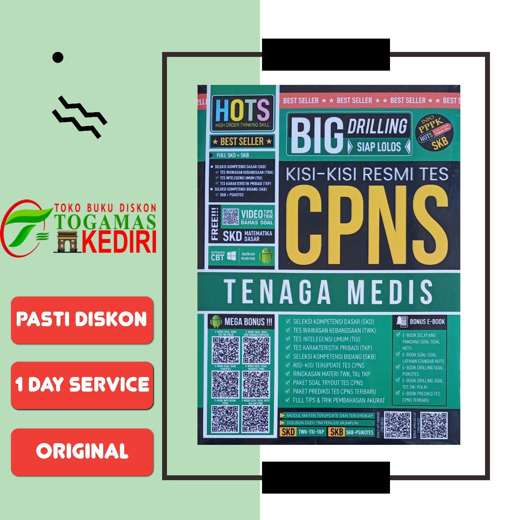 BIG DRILLING KISI-KISI RESMI TES CPNS TENAGA MEDIS