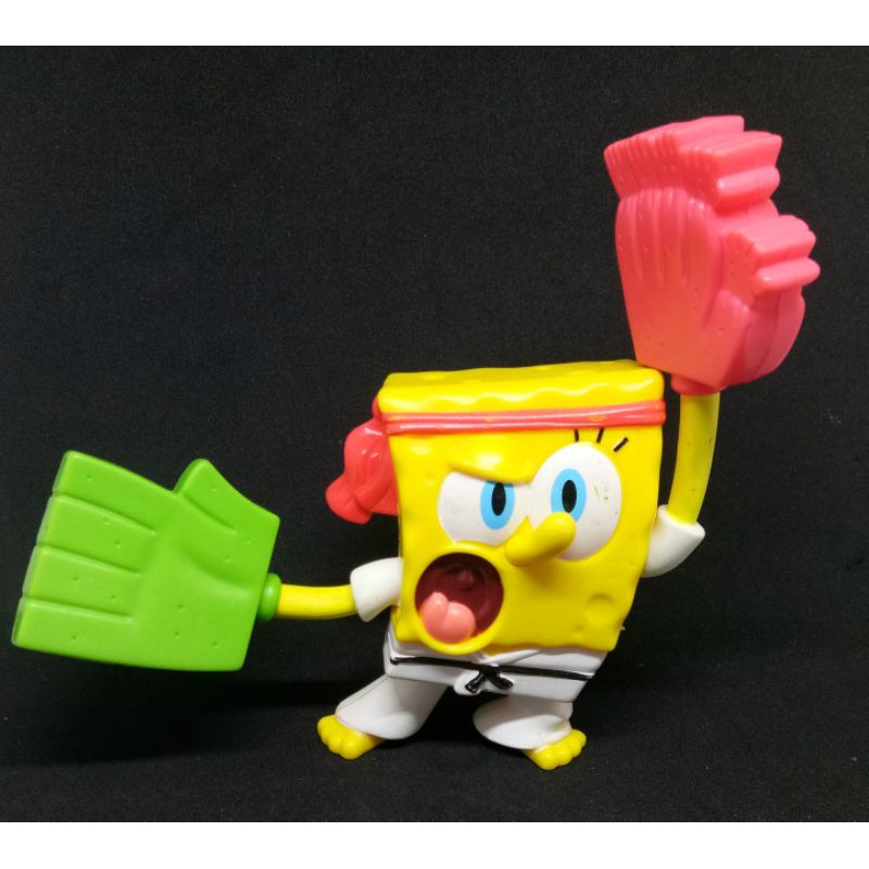 Action figure Spongebob McDonald Spongebob Happy Meal Patrick MCD Murah Meriah-10. Spongebob Karate