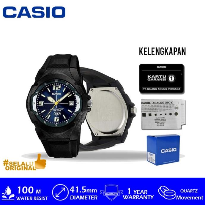 Jam Tangan Casio General MW-600F-2AVDF/MW 600F 2AVDF/MW 600F