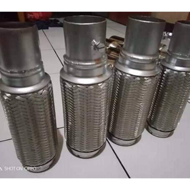 Knalpot fleksibel l300, elf umplung, regasa