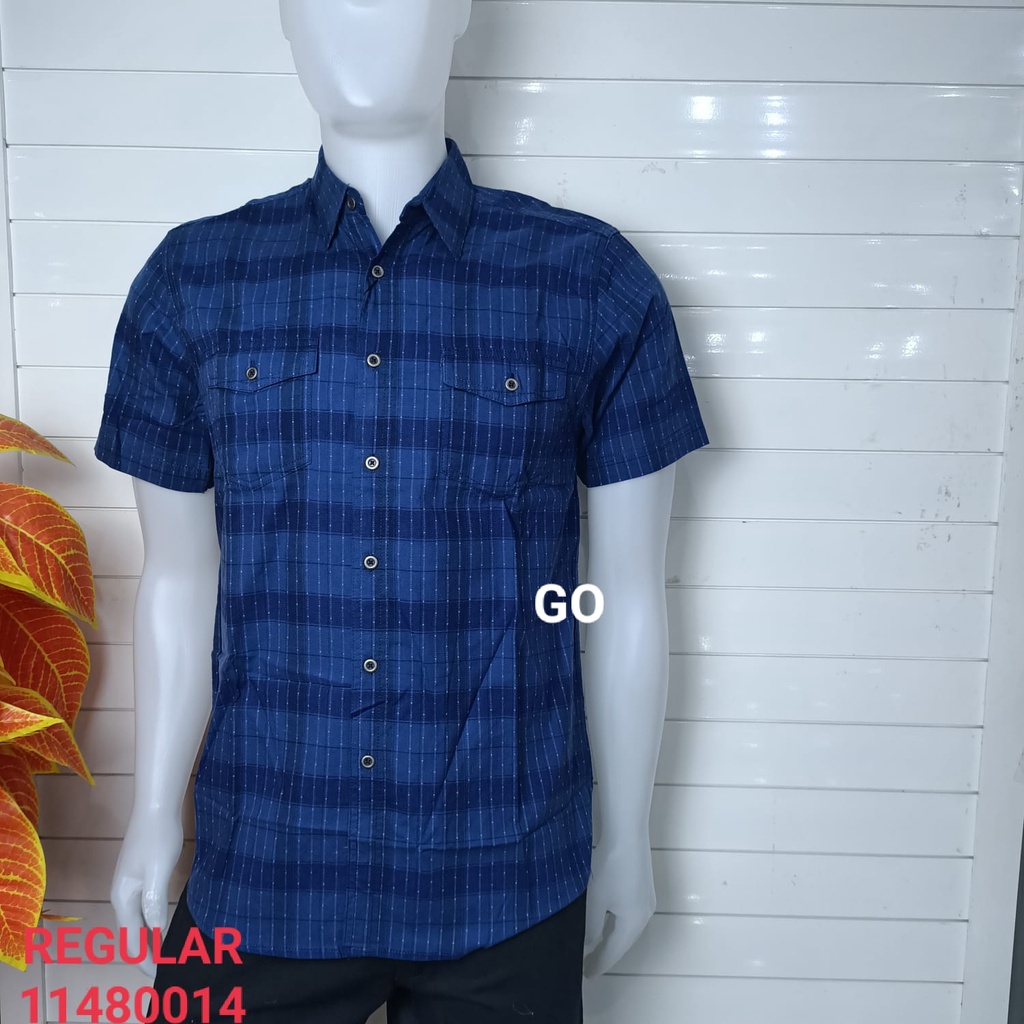 gof MAXMILLIAN KEMEJA PRIA REGULAR Kemeja casual kemeja lengan pendek