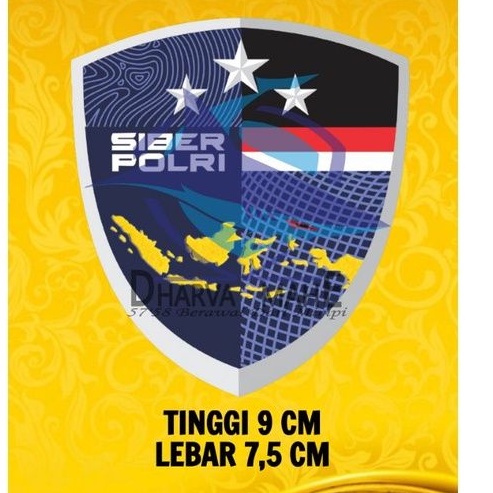 

Stiker Siber Polri, Stiker polisi, Stiker Motor, Stiker Mobil, Stiker Hologram, Stiker Vinyl, Stiker Logo Yoyo Resin, Stiker Logo Name tag