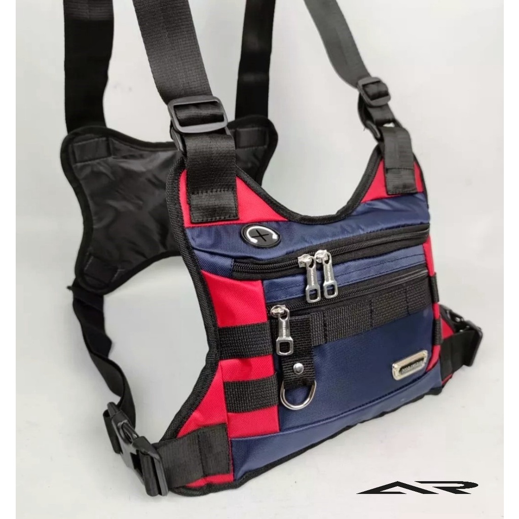 Chestbag Tactical Sporty Outdoor POLO AMSTAR Slingbag Series USS 1.1 Tas Selempang Dada Pria