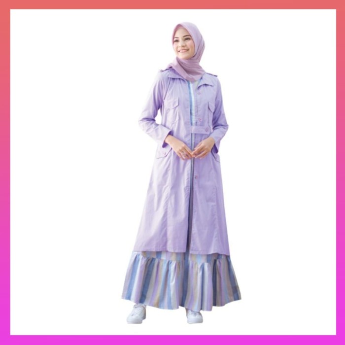 TERBARU       BARU Gamis Lunan Go Kesan 2 pcs kode LS 446 AD3