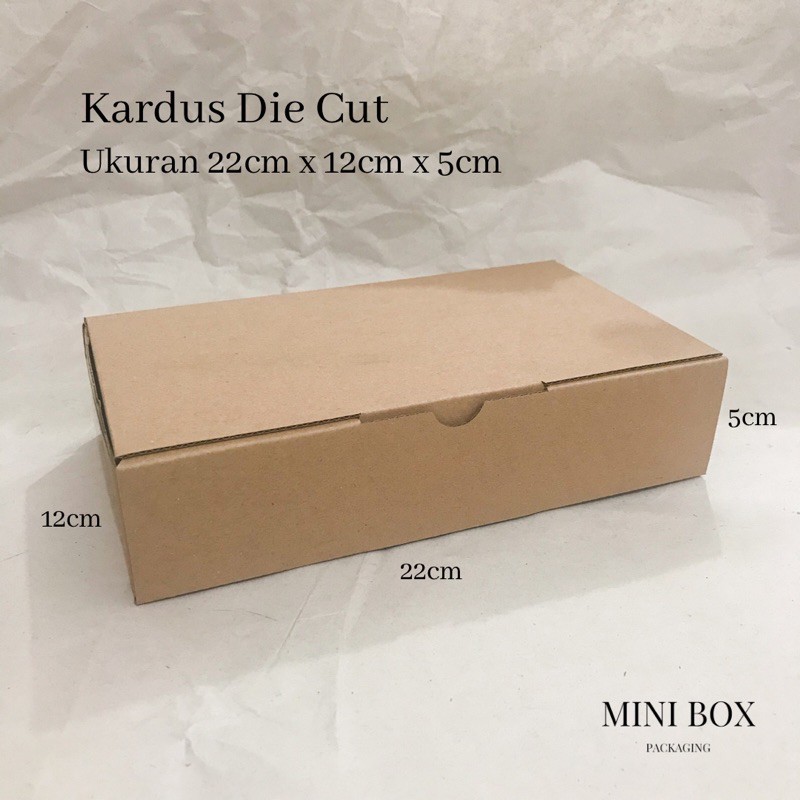 

(22x12x5) Kadus Packing Die Cut / Kardus Kado / Kardus Box Pizza / Karton Box / Box Packing