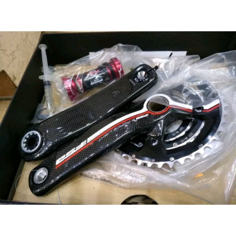 CRANKSET FSA K-FORCE LIGHT CARBON 170mm 
