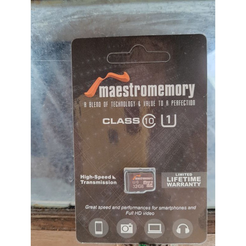 Maestromemory SD Card 32GB Class 10