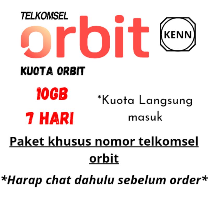 Paket data kuota telkomsel orbit Murah