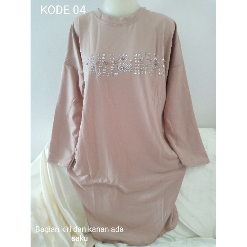 PROMO MURAH Tunik termurah ready cod saku kiri kanan BABYTERI MOTEK