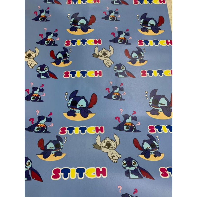 WALLPAPER STIKER DINDING MOTIF  STITCH NEW ARRIVAL