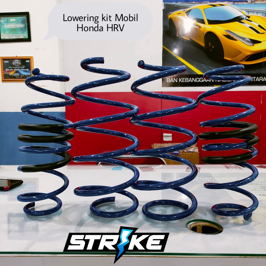 LOWERING KIT HSR BLUE HONDA HRV 2015-2022