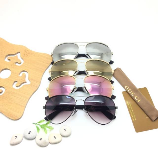 Kacamata sungglas wanita pria gucci 79534 best seller