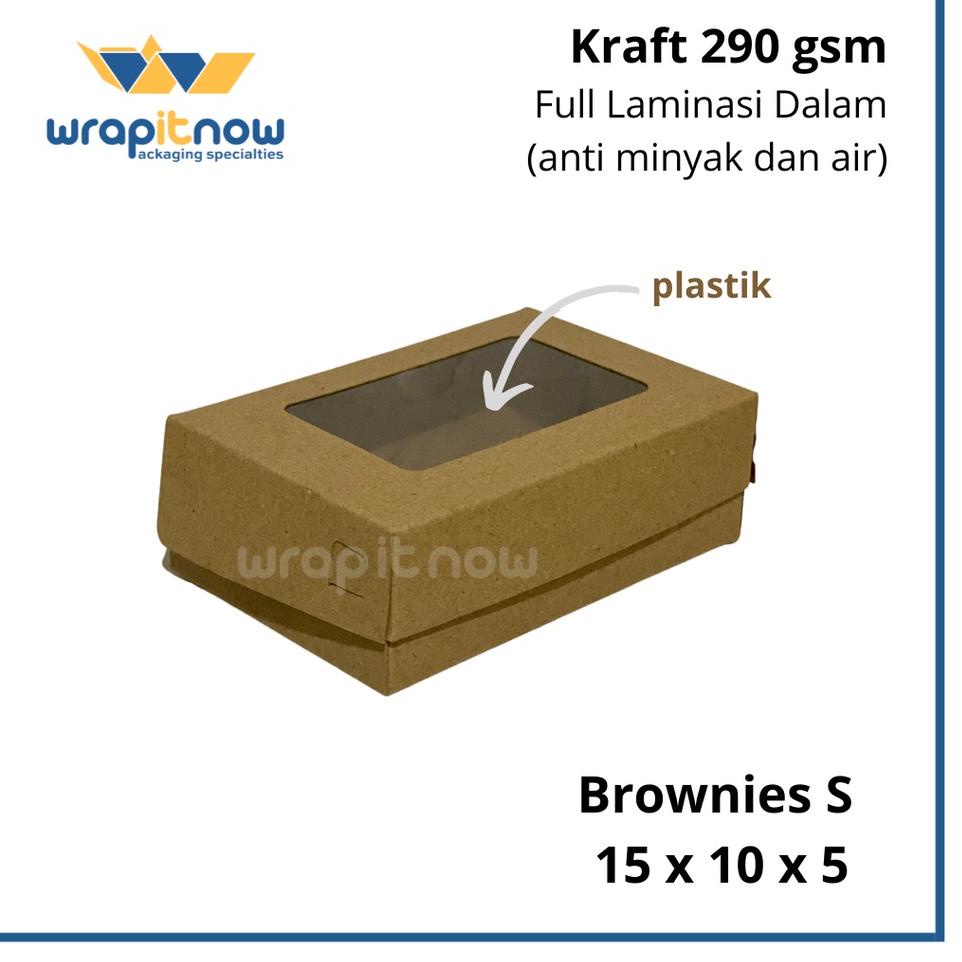 

Model Baru Dus Brownies S Kraft Laminasi 15x10x5// dus roti/ dus snack/ dus cookies/ box kraft 45 Terkini