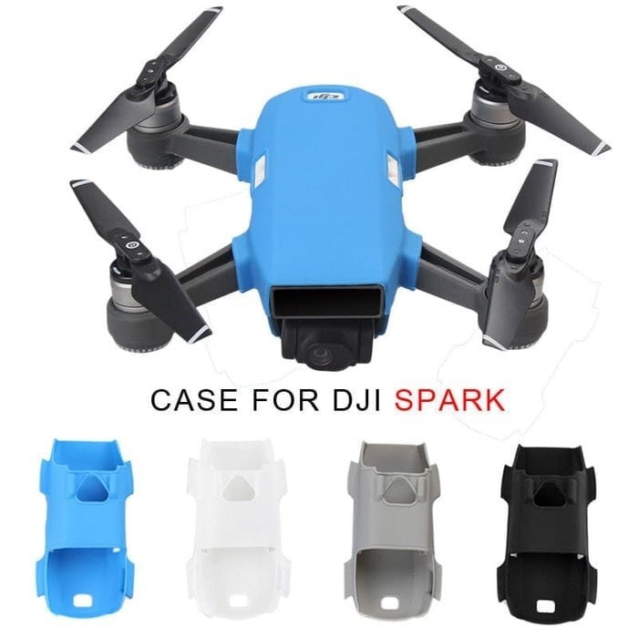 termurah Silicone Case Cover Fuselage BodyShell Skin Protect For DJI Spark