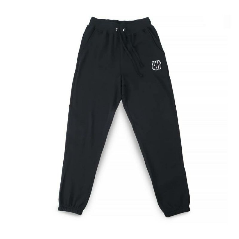 Celana Jogger Undefeated 5 Stripe Sweatpants Black OriginaI