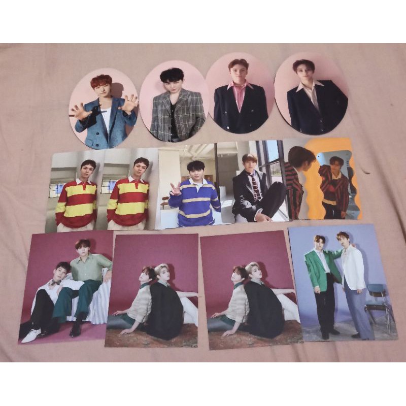 SEMICOLON SEVENTEEN MINI CARD OVAL OTP WOOZI JUN VERNON HOSHI SCOUPS WONWOO DK