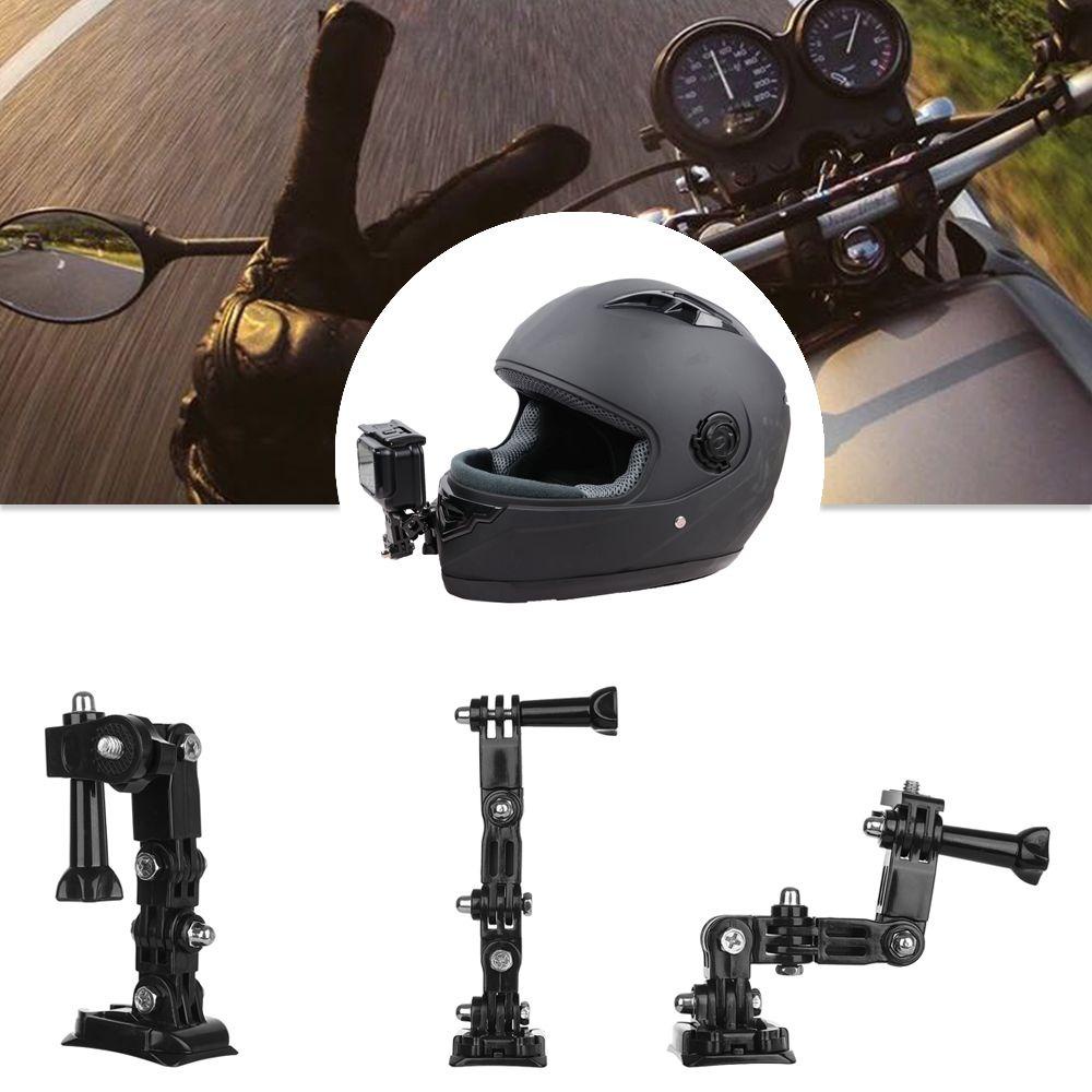 Preva 19pcs Helm Dudukan Dagu Depan Full Face Stand Outdoor Sport Adjustable Support