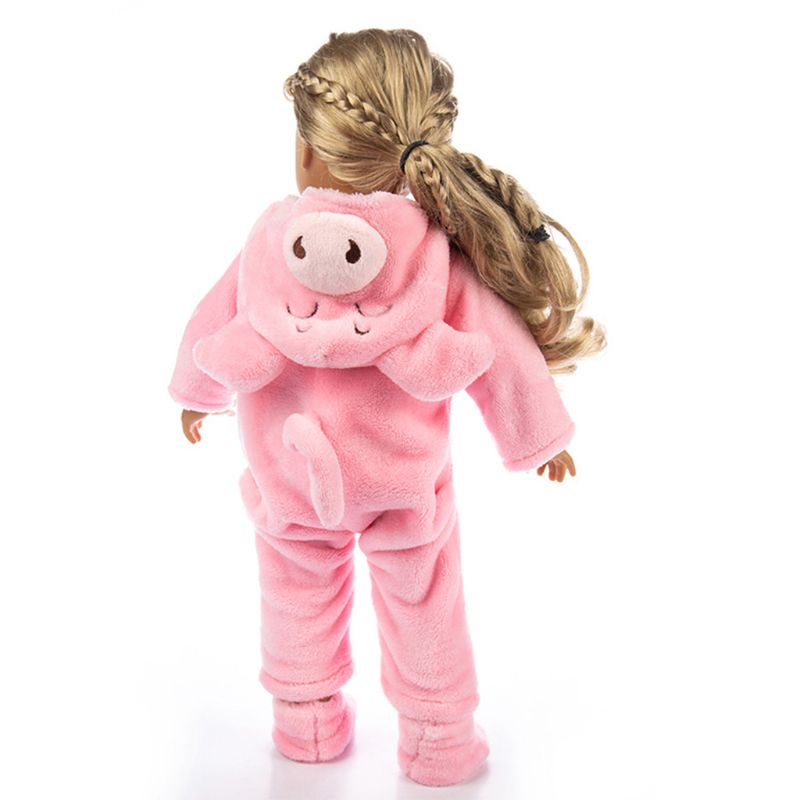 Mary 18inci Pakaian Boneka Anak Perempuan Musim Dingin Hangat Clothes Shoes Perlengkapan Mainan Bayi Newborn