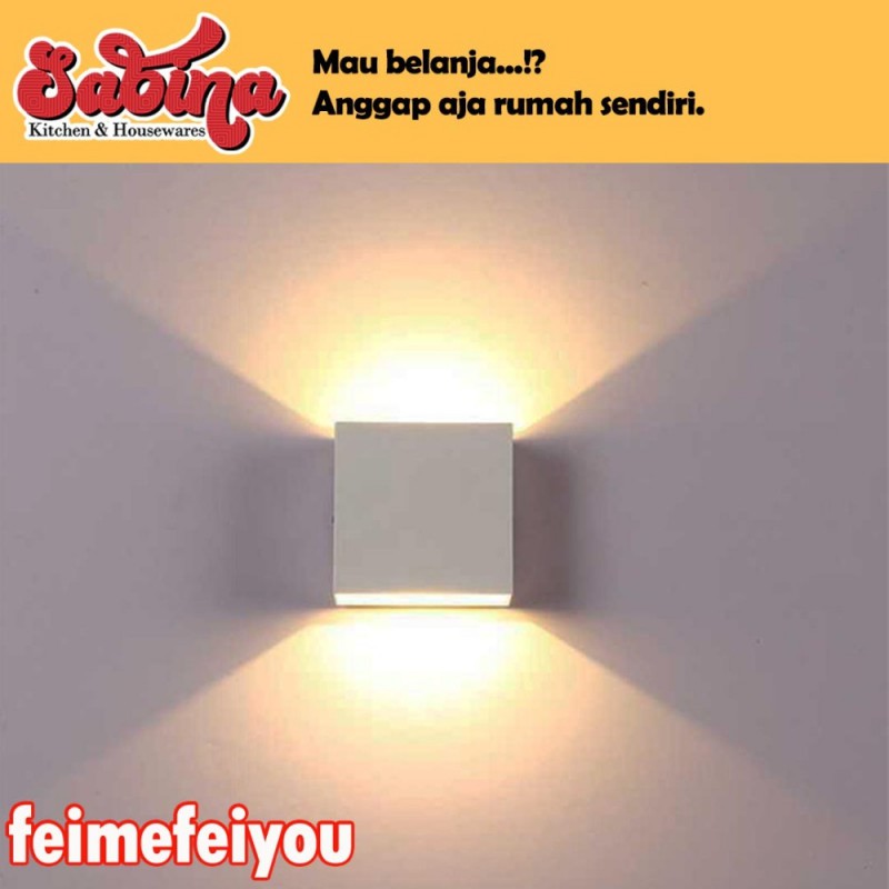 Lampu Hias Dinding Kamar Ruangan LED Minimalis 6W Feimefeiyou