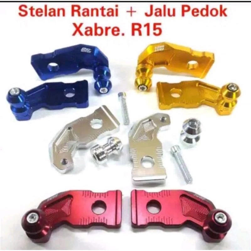 JALU PADDOCK R15 V2, R15VVA V3 XABRE VIXION R XSR MERAK FASTBIKES FULL CENSI