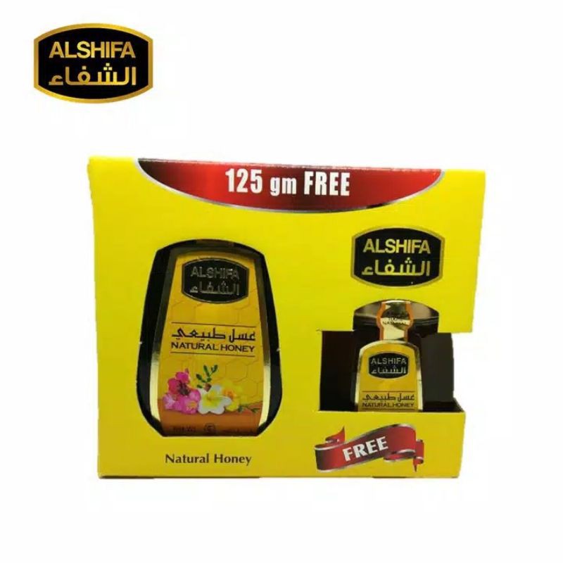 

madu al shifa 500gr free 125gr Non Dus