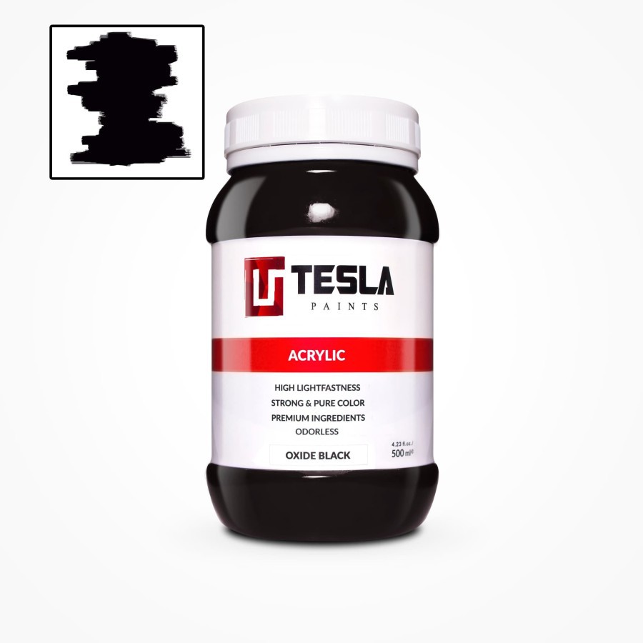 

Tesla Acrylic 500 ml Oxide Black