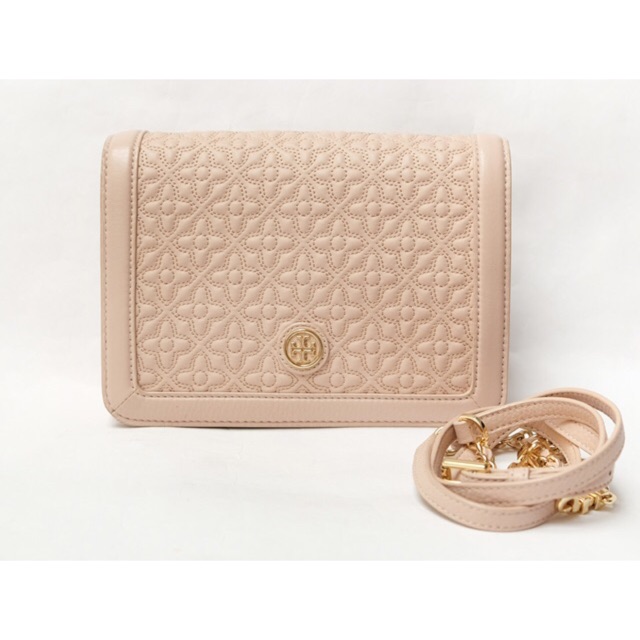 Tory Burch Bag Bryant Quilted Crossbody ( Authentic Original ) ( Preloved )