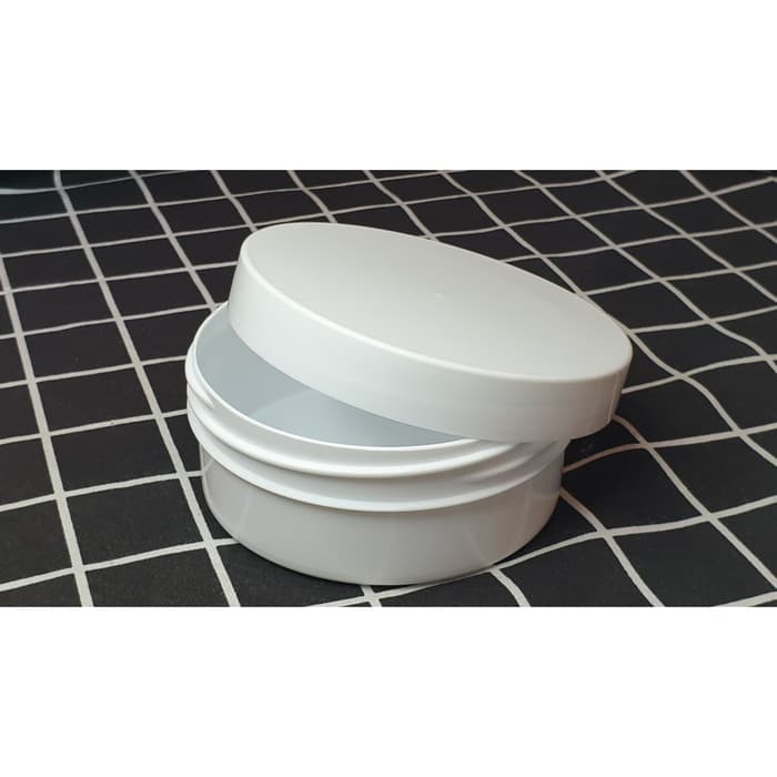 Pot Lulur 250 ml Wadah Tempat Pomade White PUTIH 200