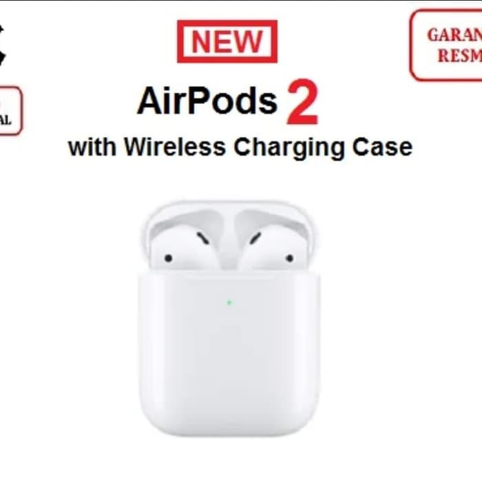 Original Apple Airpods 2 With Wireless Charging Case Exclusive