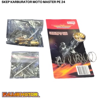 KARBURATOR PE 24 26 28 30  MOTO MASTER CPO 30MM FREE 2PILOTJET 2MAINJET 1JARUM KARBU motomaster skep kuningan-skepkarbumotomaspe24