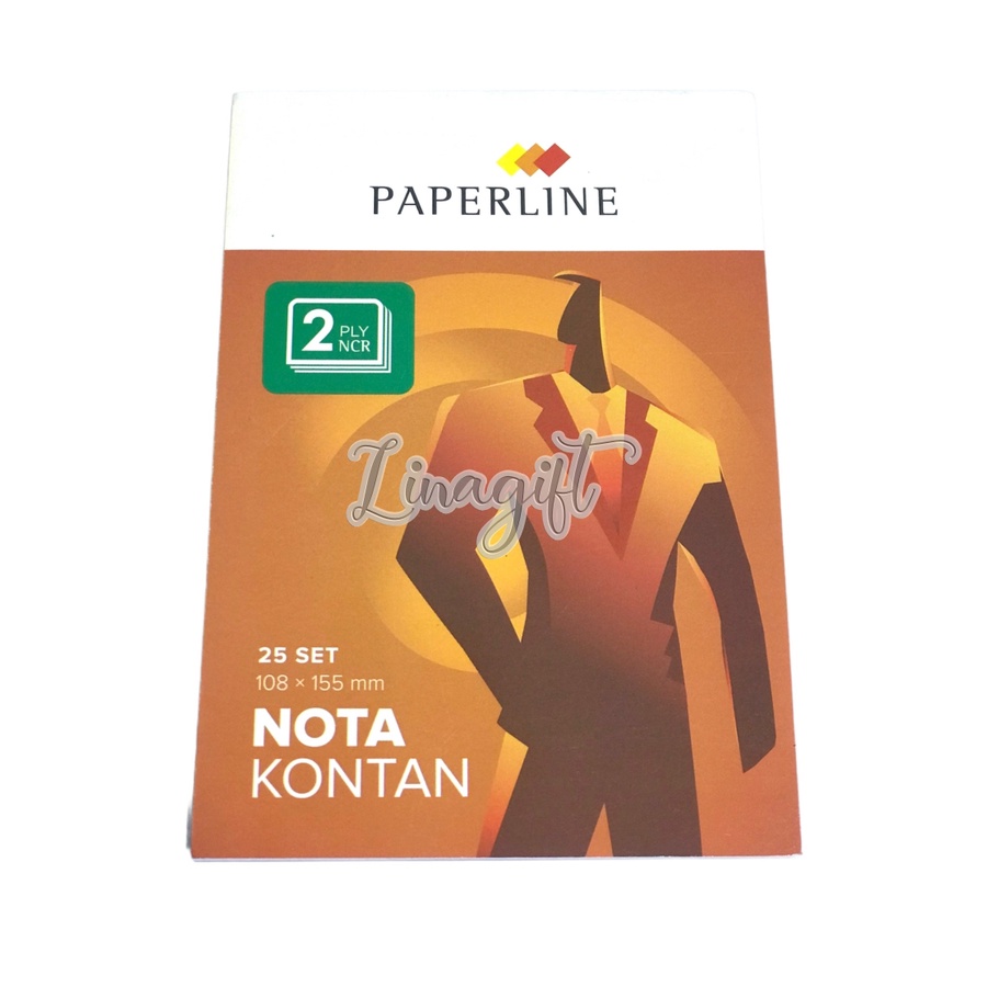 ( 1 Buku - 25 Lembar ) BUKU NOTA KONTAN PAPERLINE KECIL DAN BESAR 1 PLY / 2 PLY / 3 PLY / BUKU PENJUALAN / PEMBELIAN / NOTA RANGKAP