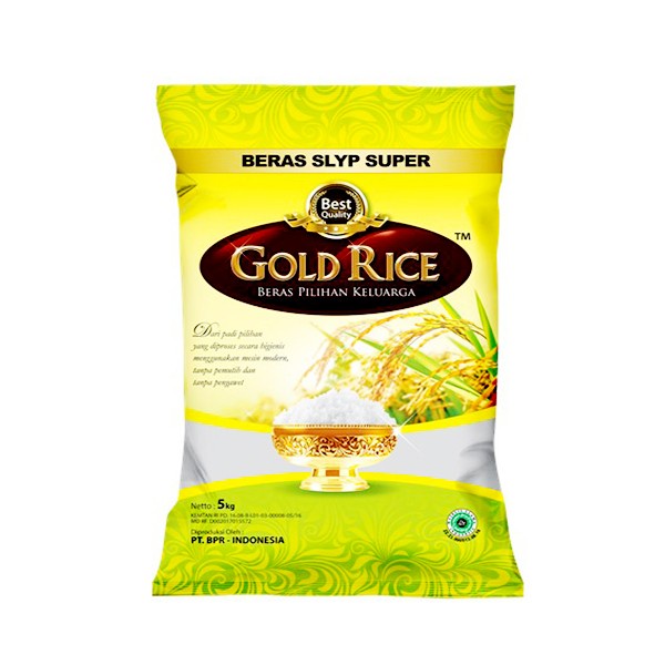 

Gold Rice Beras Slyp Super 5Kg