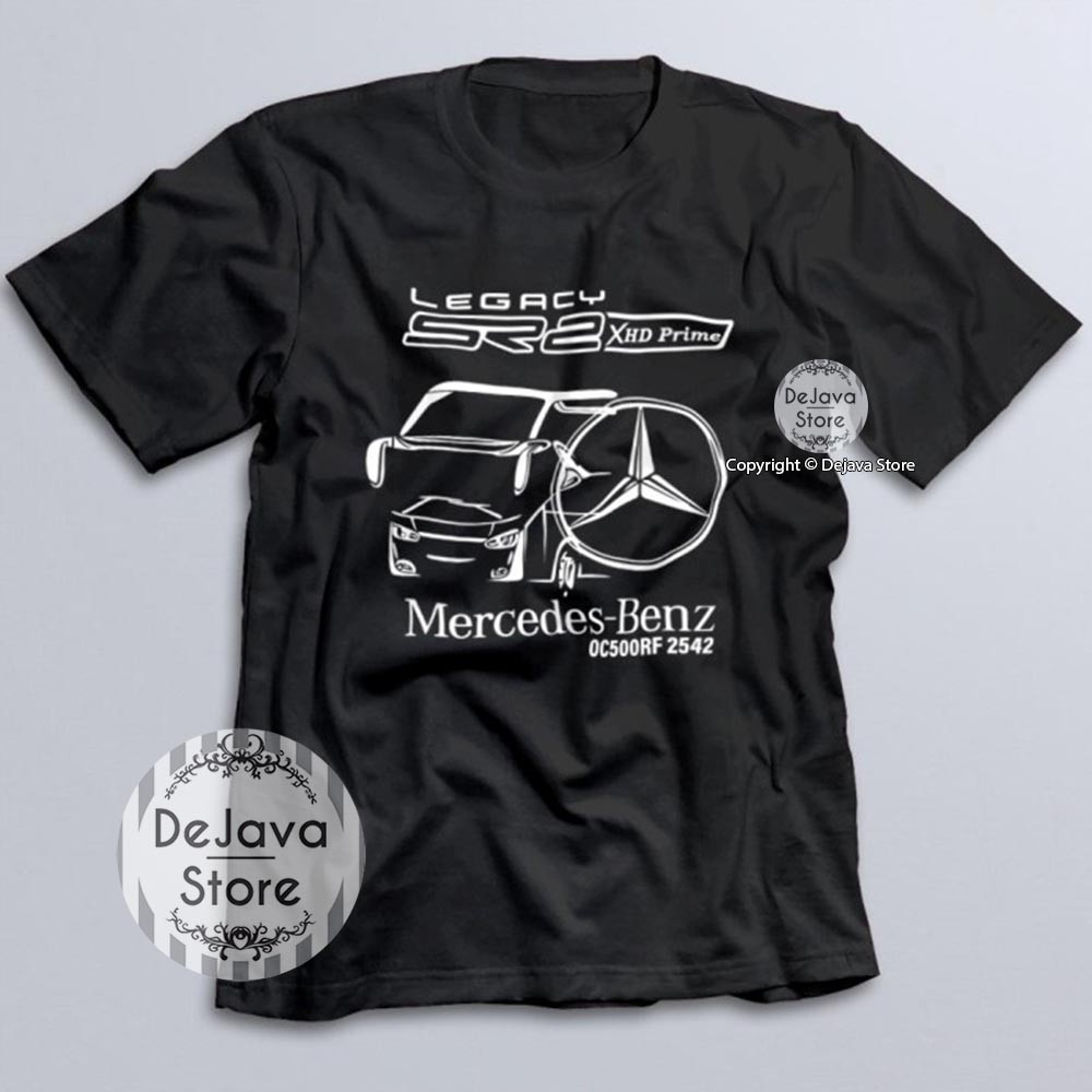 Kaos Bismania Legacy SR2 XHD Prime Mercedes Benz 0C500RF Baju Bus Kualitas Distro Premium | 1536