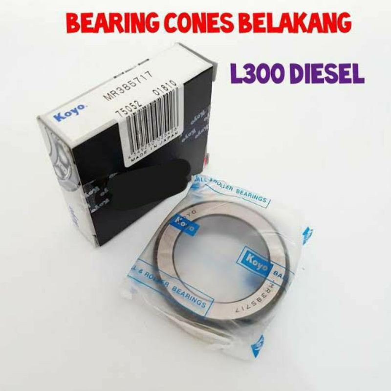 Laher Kones/ Bearing Cones Kancingan Roda Belakang L300 Diesel/ Kuda merk Koyo (MR385717)