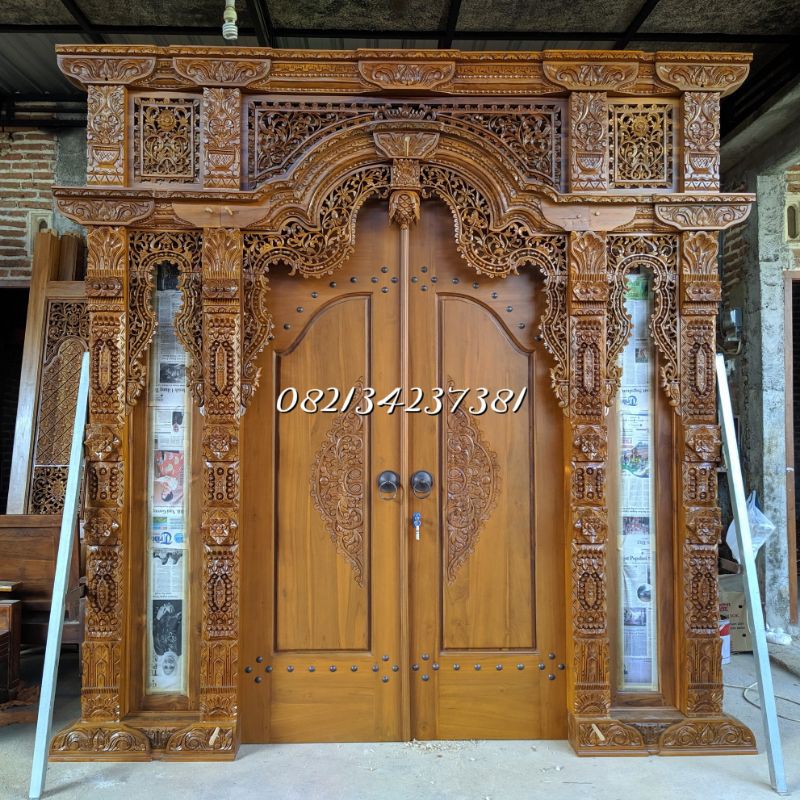 Pintu Gebyok Ukir Asli Jepara | Gebyok Jepara | Gebyok Ukir | Pintu Ukir Gebyok | Gebyok 2,7 Meter