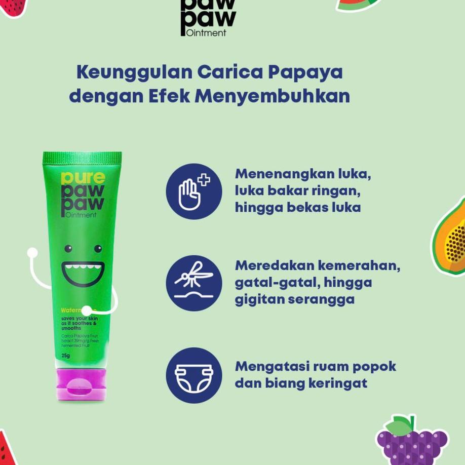 ➳ Pure PawPaw Lip balm / Pure Paw Paw Lipbalm 25gr - JBB ➶