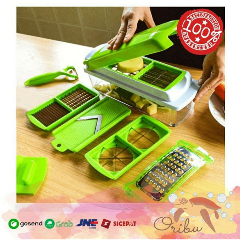 Nicer Dicer Pemotong Serbaguna Parutan Serba Bisa