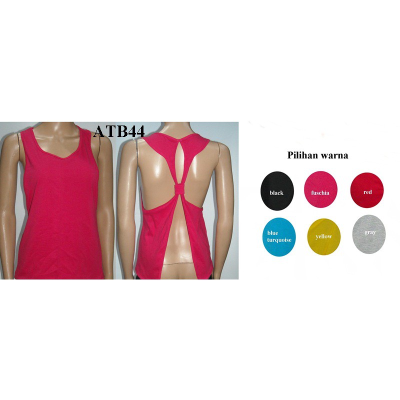 Tanktop Senam Zumba Gym kode ATB 44