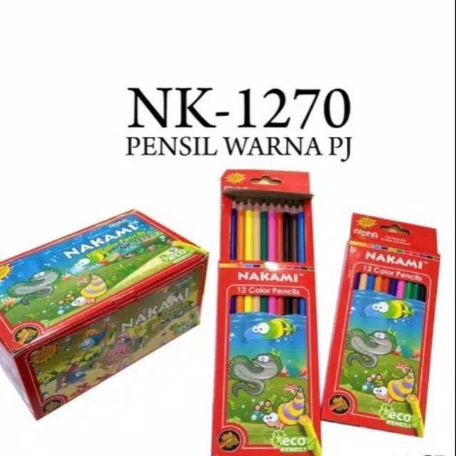 

Pensil warna nakami panjang /pendek